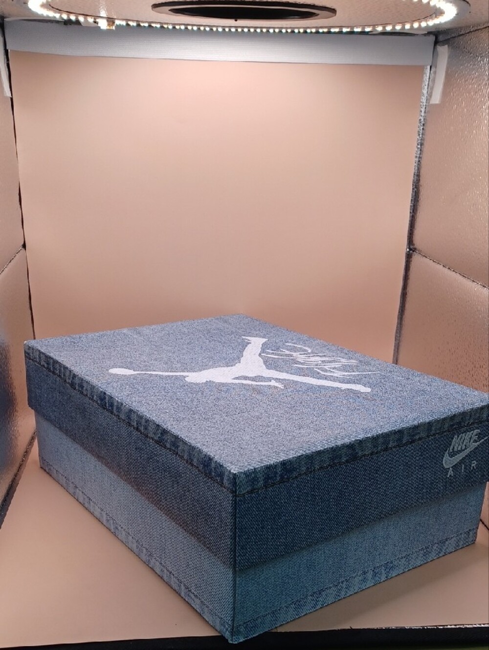 Nike Air Jordan 4 Retro Tex Sneaker-Multi Blue Size W:7.5 M:6 US IB6716-100 - Picture 13 of 15
